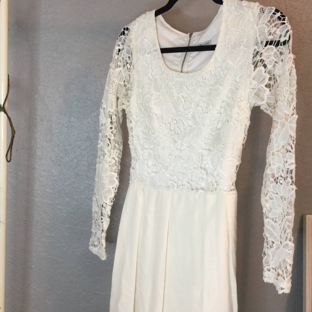 White Lace Dress